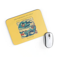 Thumbnail for VINTAGE G4439 - The Porthole Pen Pals - Designed Mouse Pads design on yellow rectangle