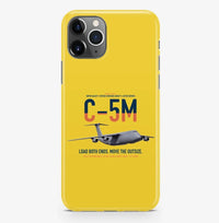 Thumbnail for C-5M Super Galaxy design on yellow magsafe iphone case, for iPhone Pro Max