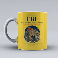 Thumbnail for International Airport EBL Mug design on yellow erbil