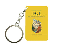 Thumbnail for Eagle County Regional Airport (EGE) design on yellow key chain