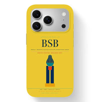 Thumbnail for Brasilia Airport (BSB) design on yellow iPhone 17 Pro MagSafe case