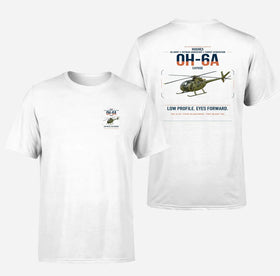 Double-Side Printing — Hughes OH-6A Cayuse Double-Side T-Shirt