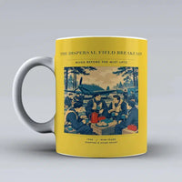 Thumbnail for VINTAGE G4511 - The Dispersal Field Breakfast - Ceramic Mug design on yellow