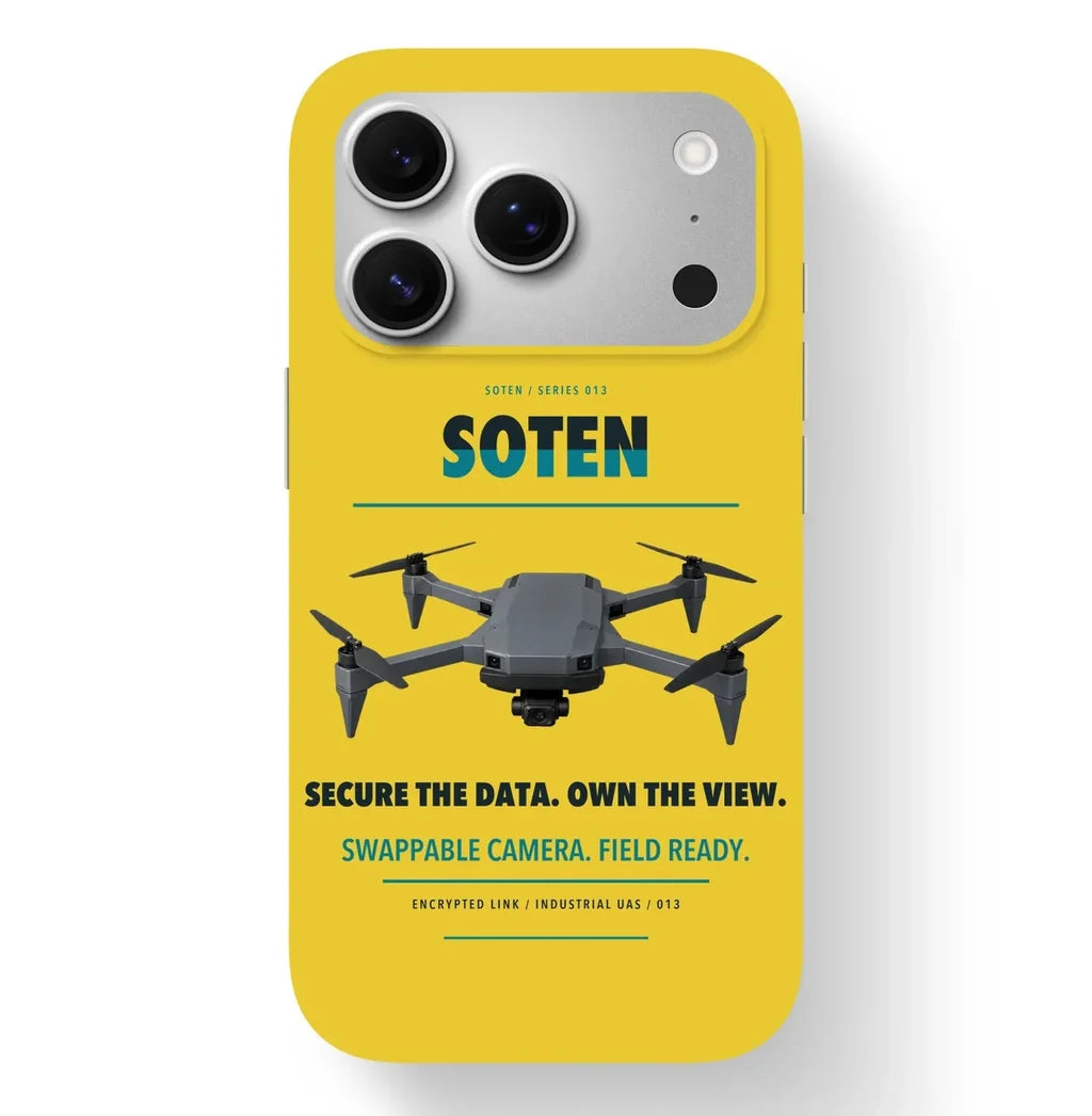 ACSL SOTEN Case design on yellow iphone case