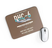 Thumbnail for DHC-6 Twin Otter Classic 300-G design on brown rectangle mouse pad