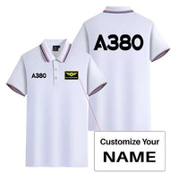 Thumbnail for Customisable Airbus A380 Polo Shirt - view 17