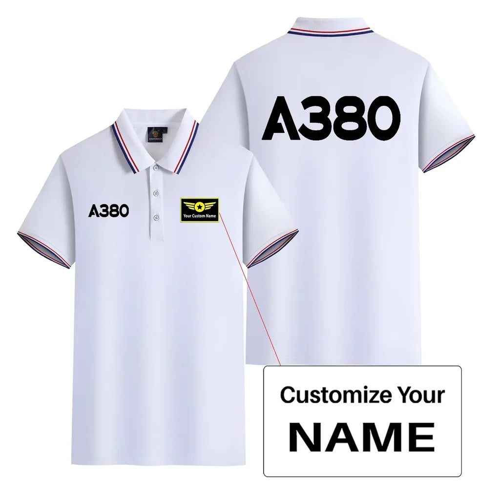 Customisable Airbus A380 Polo Shirt - view 17