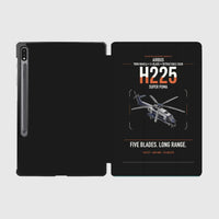 Thumbnail for Airbus H225 design on black samsung tablet tablet case