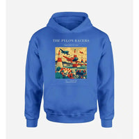 Thumbnail for VINTAGE G4046 - The Pylon Racers - Premium Hoodie design on blue premium