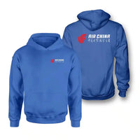Thumbnail for Air China Airlines logo on blue double side hoodie