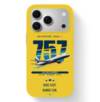 Thumbnail for Boeing 757-200 design on yellow magsafe iphone case