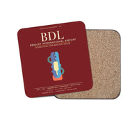 Thumbnail for Bradley International Airport BDL - Dark Red