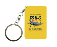 Thumbnail for F2A-3 BUFFALO Key Chain design on yellow key chain