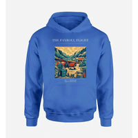 Thumbnail for VINTAGE G4413 - The Payroll Flight - Premium Hoodie design on blue premium