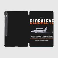 Thumbnail for Saab GlobalEye design on black samsung tablet tablet case