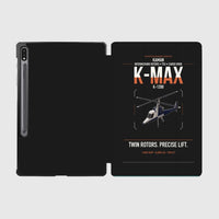 Thumbnail for Kaman K-1200 K-MAX design on black samsung tablet tablet case