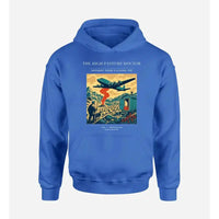 Thumbnail for VINTAGE G4348 - The High Pasture Doctor - Premium Hoodie design on blue premium