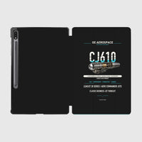Thumbnail for CJ610 design on black samsung tablet tablet case