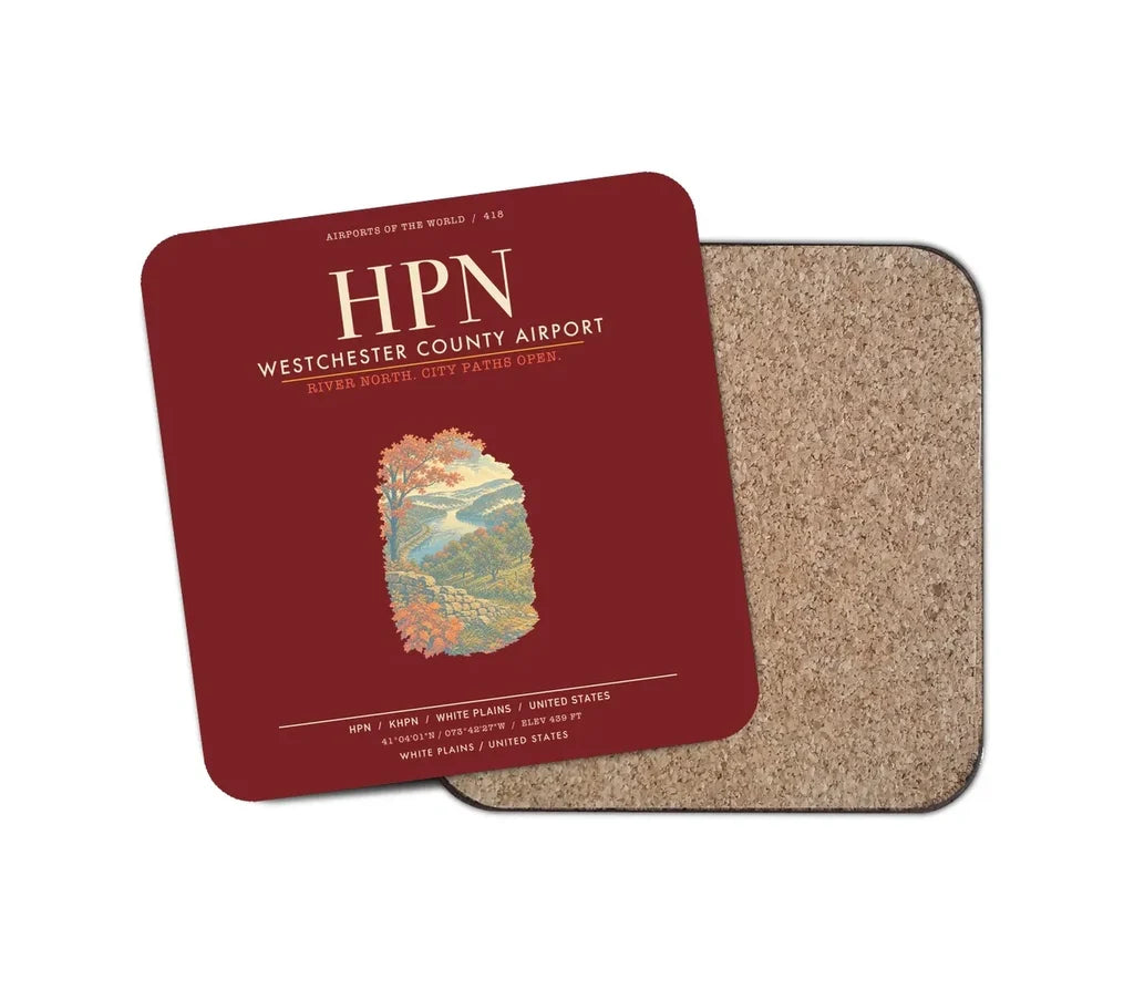 Westchester County Airport HPN - Dark Red