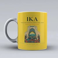 Thumbnail for Imam Khomeini International Airport IKA Mug design on yellow tehran