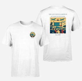 Double-Side Printing — The Last Piston Schedule Double-Side T-Shirt