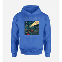 Thumbnail for VINTAGE G4425 - The Runway's Last Light - Premium Hoodie design on blue premium