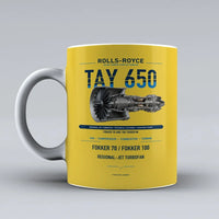Thumbnail for 650 Mug design on yellow tay