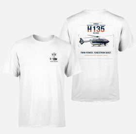 Double-Side Printing — Airbus H135 Double-Side T-Shirt