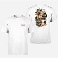 Thumbnail for SIGNAL 653 - Machines Sleep. Hangars Remember. - Double-Side T-Shirt design on white double side t shirt