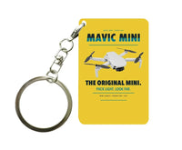 Thumbnail for DJI Mavic Mini Key Chain design on yellow key chain