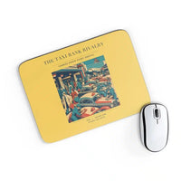 Thumbnail for VINTAGE G4376 - The Taxi Rank Rivalry - Designed Mouse Pads design on yellow rectangle