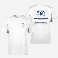 Thumbnail for Cessna Citation 560 - Citation V design on white double-side t-shirt, double-side print