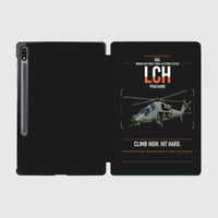 Thumbnail for HAL LCH Prachand design on black samsung tablet tablet case