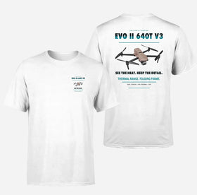 Double-Side Printing — Autel EVO II Dual 640T V3 Double-Side T-Shirt