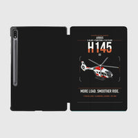 Thumbnail for Airbus H145 D3 design on black samsung tablet tablet case