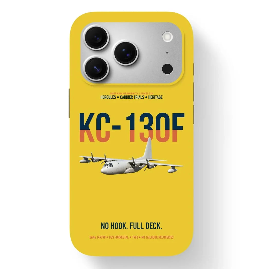 KC-130F BuNo 149798 design on yellow magsafe iphone case, for iPhone 17 Pro