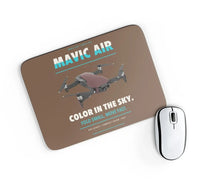Thumbnail for DJI Mavic Air design on brown rectangle mouse pad