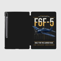 Thumbnail for F6F-5 Hellcat design on black samsung tablet tablet case