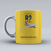 Thumbnail for Handley Page Victor B2 design on yellow ceramic mug, double-side print