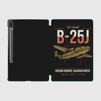 Thumbnail for B-25J Mitchell design on black samsung tablet tablet case