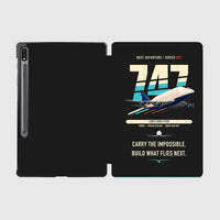 Thumbnail for Boeing 747-400 Dreamlifter design on black samsung tablet tablet case