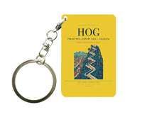 Thumbnail for Frank País Airport (HOG) design on yellow key chain
