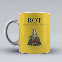 Thumbnail for Regional Airport ROT Mug design on yellow rotorua