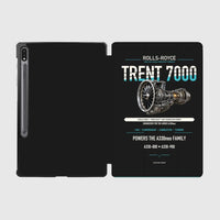 Thumbnail for TRENT 7000 design on black samsung tablet tablet case