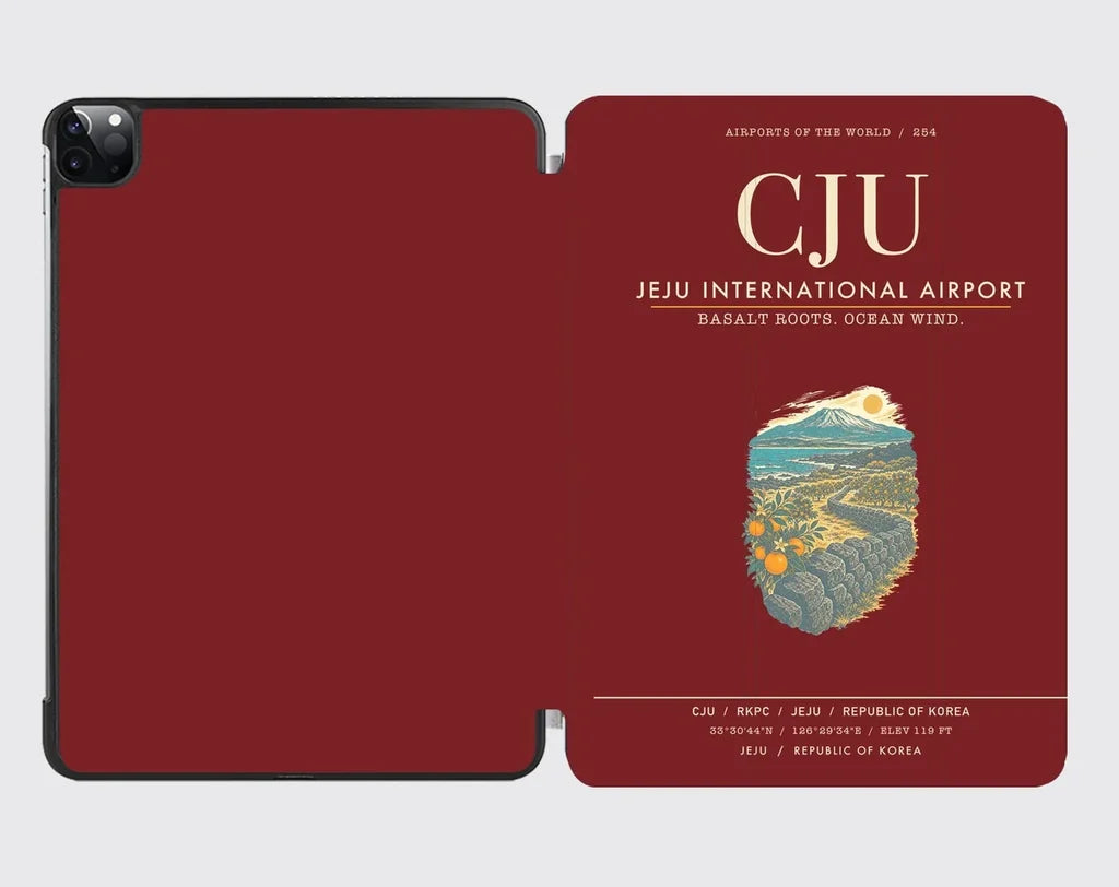 Jeju International Airport CJU - Dark Red