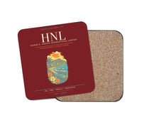 Thumbnail for Honolulu Daniel K. Inouye International Airport HNL - Dark Red