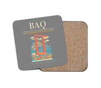 Thumbnail for Ernesto Cortissoz International Airport BAQ Coaster 1-Piece - Gray