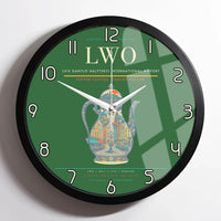 Thumbnail for Lviv Danylo Halytskyi International Airport LWO Wall-Clock Framed - Green