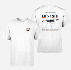 Double-Side Printing — MC-130J COMMANDO II Double-Side T-Shirt