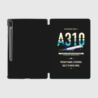 Thumbnail for Airbus A310-300P2F design on black samsung tablet tablet case